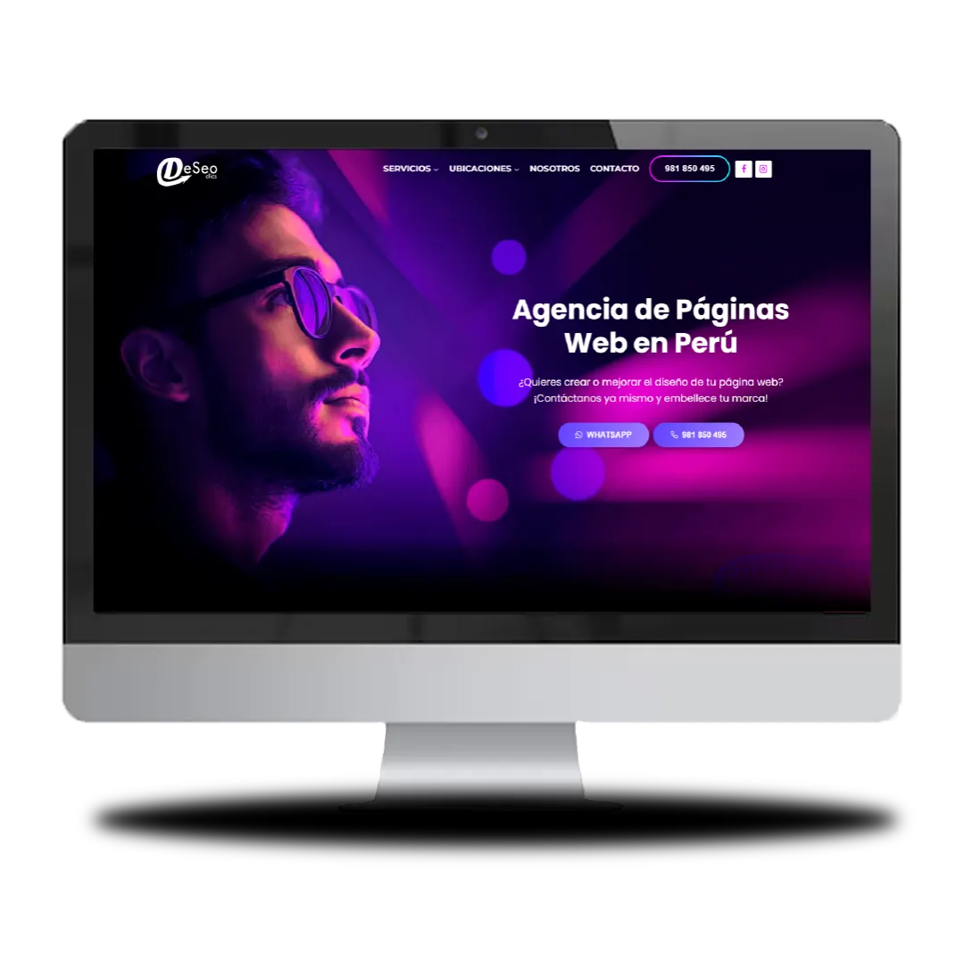 ¿Quiénes Somos? 5 DESEOCLICS paginas web